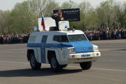 Police truck in Russia.JPG