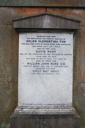The grave of David Mure, Dean Cemetery.jpg