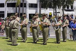 Australian Army Band Kapooka at the Centenary of the Kangaroo March commemoration ceremony (1).jpg
